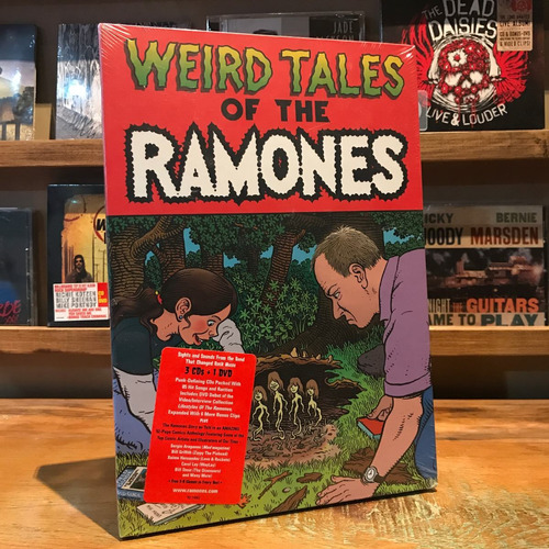 Ramones Weird Tales Of The Ramones Dvd 3 Cd