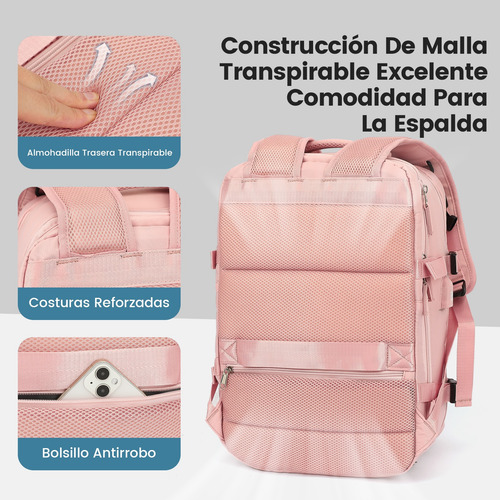 Mochila De Viaje Expandible 10 Kg Avion Mochila Escolar