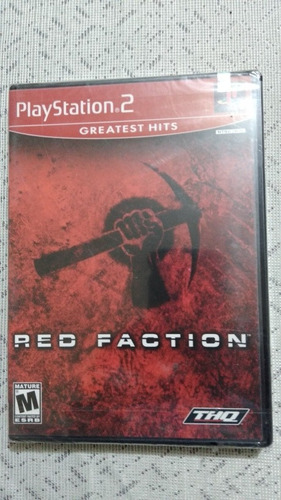 Ps2 Red Faction *sealed* (no Resident,silent, Megaman)