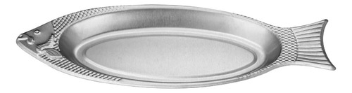 Platos Llanos Redondos De Metal Reutilizables De Acero Inoxi