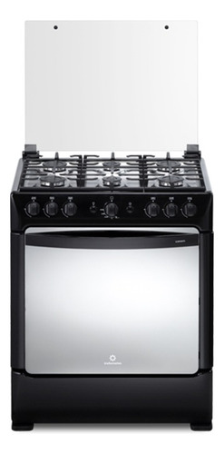 Cocina Indurama Sorrento Zfo A Gas Zafiro 6q Negra 30puLG