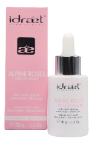 Serum Celulas Madre De Rosas Alpinas Idraet 30g Alpine Roses