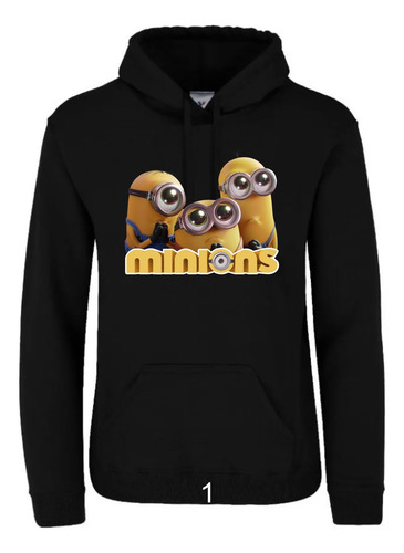Sudadera  Para Niño Y Niña  Los Minions Logo 