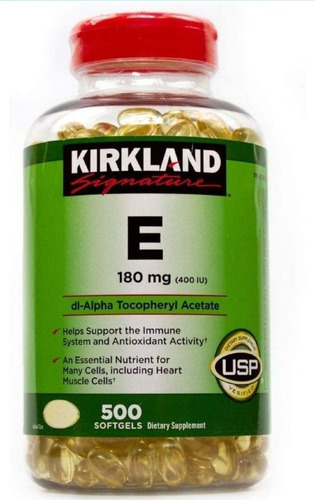Vitamina E 400 Iu Kirkland Americana