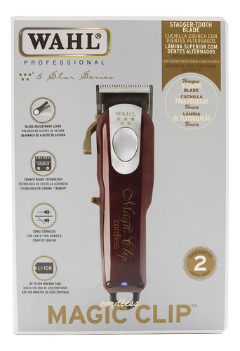 Cortapelo Magic Profesional Inalámbrica 8148l1-328c Wahl
