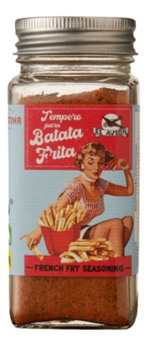Tempero Para Batata Frita Espanhol El Avion 65 Gr