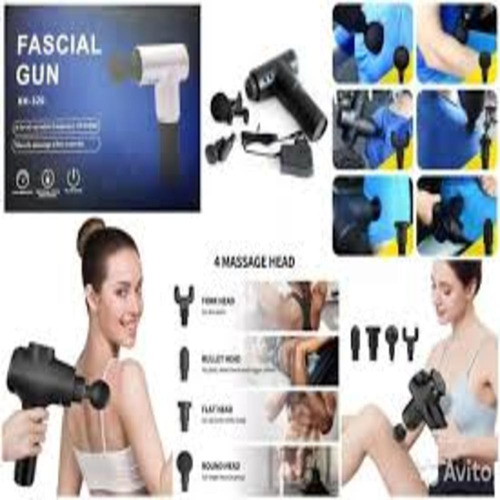 Imagem 6 de 6 de Pistola Massageador Eletrico Relaxamento Muscular Fisico