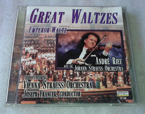 Andre Rieu Great Waltzes Cd Muy Raro Made In Korea 1998