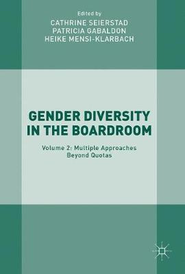 Libro Gender Diversity In The Boardroom - Cathrine Seiers...