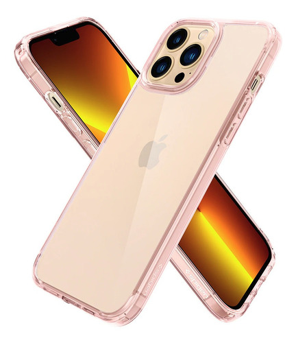 Imagem 2 de 7 de Capa Original Spigen iPhone 13 Pro Max Ultra Hybrid Rose Cry
