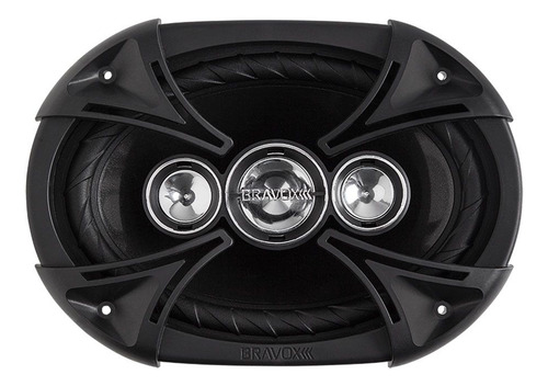 Alto Falante Bravox B4x69bk 6x9 Polegadas 220w Rms 4r Par