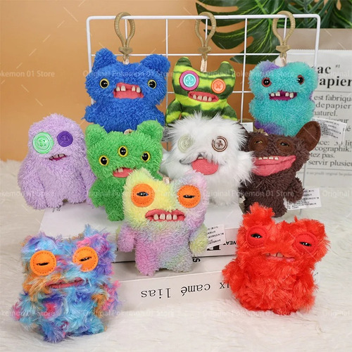 Brinquedos De Pelúcia Fuggler Ugly Monster, 1 Peça, Chaveiro