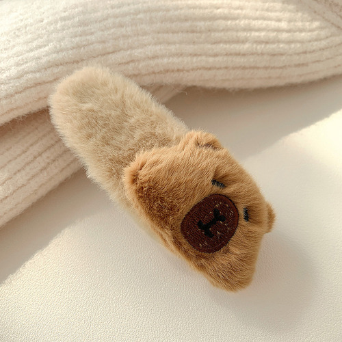 Juguetes De Peluche De Capibara, 12 Accesorios Para El Pelo