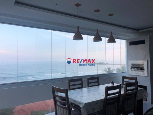 Imagem 1 de 19 de Frente Total Ao Mar Nas Pitangueiras Com Varanda Gourmet, 04 Dormitórios E 01 Vaga De Garagem - Ap3115