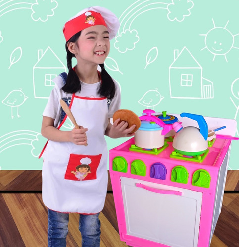Juego De Cocina Para Niñas Set Con Accesorios
