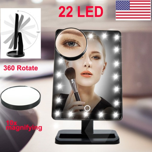 Pantalla De Táctil De 20 Led Luces Tocador Maquillaje Espejo