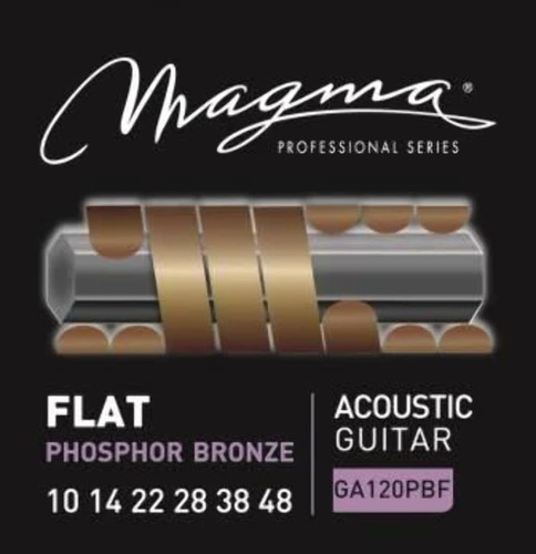 Magma Ga120pbf Juego Cuerda Paa Guitarra Acustica Bronce