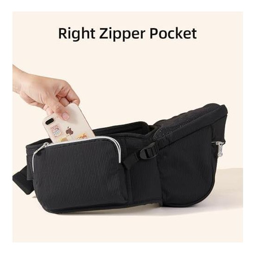 Sunveno Hip Seat Baby Carrier Con Certificación Cpsc Para De