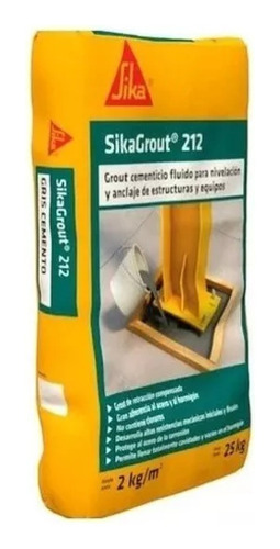 Sikagrout 212 Mortero Cementicio Vertible- Cotizac Mayorista