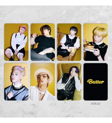 Photocards Bts Butter 2 | Kit 7 Cartões | K-pop | Fanmade