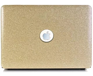 Carcasa Funda Protector Case Macbook Air 11 Glitter Oro Ra