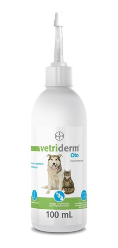 Vetriderm Oto 100 Ml Perros Y Gatos Bayer