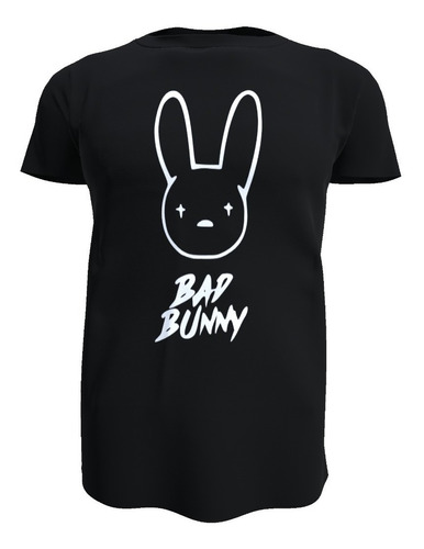 Polera Bad Bunny, Conejo Malo, Reggaeton, 100% Algodón