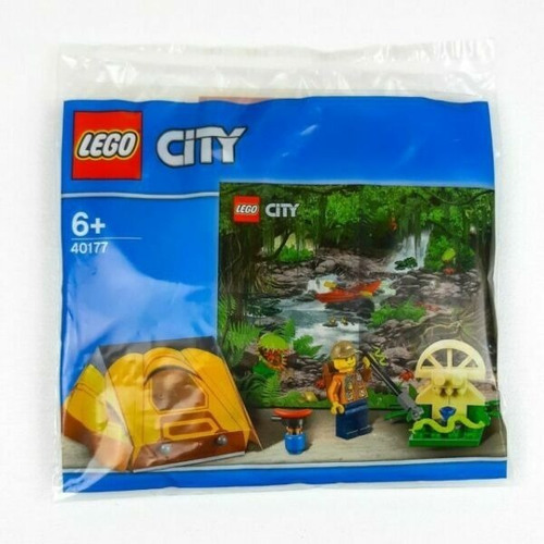 Lego Explorador Con Casa De Campaña City 40177
