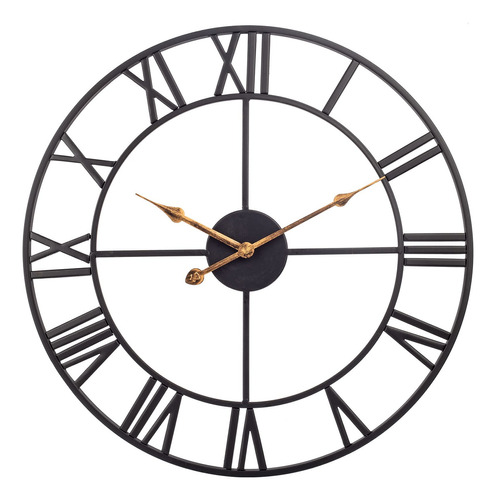 Reloj De Pared Decorativo Silencioso 36 Cm De Diámetro Estil