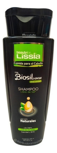  Shampoo Anti-caída Biosil Lissia X850 Ml Comida Para Cabello