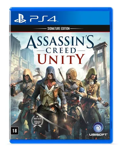 Jogo PS4 Assassin's Creed Unity Game Mídia Física - Go Games Geek Store