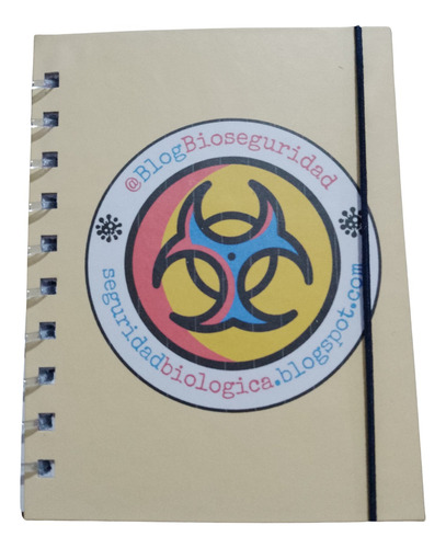 Libreta Rayada A6 Bioseguridad 90 Hojas 14x10.8 Cm