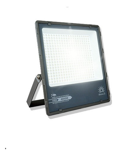 Reflector Led Grande Slim 400w 44000lm Para Exterior Ip65 Color de la carcasa Negro Color de la luz Blanco frío