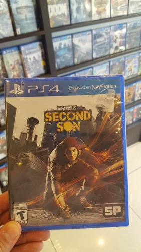 Infamous Second Son Ps4 Fisico Sellado Sinaloamdq