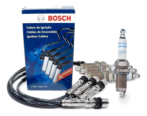 Kit Cables Y Bujias Vw Fox Suran Gol Trend 1.6 8v Bosch