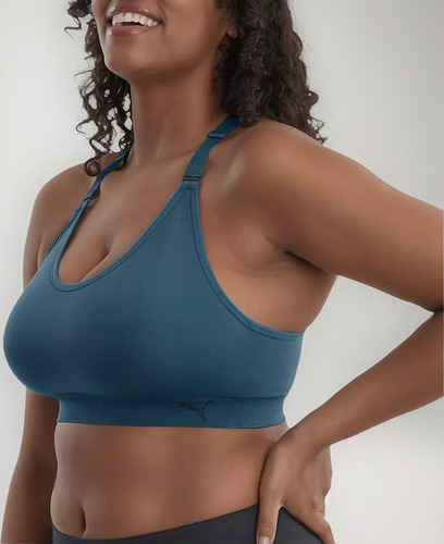 Brasier Top Puma Ejercicio Copas Removibles 3pz 100% Origina