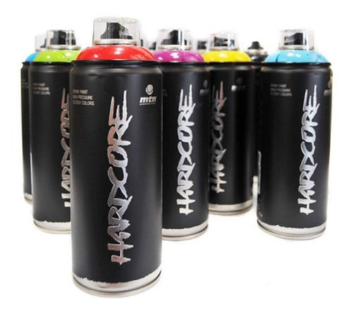 Pintura Sintetica Aerosol Montana Colors Hardcore2 Pack X6