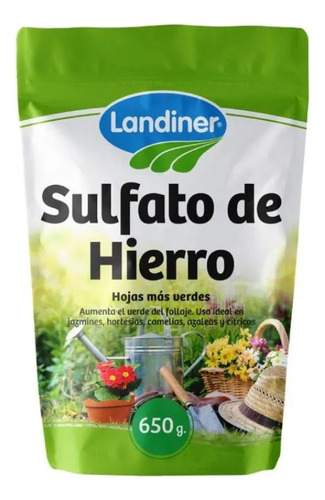 Landiner Sulfato De Hierro 650 G.