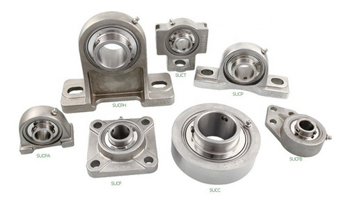 Chumacera De Piso 1-1/2 Pulgada Ucp208-24 Inoxidable
