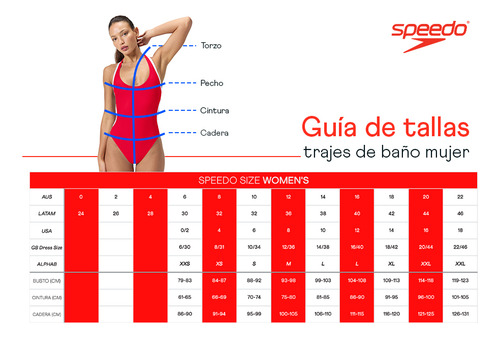 Traje De Baño Hyperboom Splice Muscleback Para Mujer Speedo Negro 34