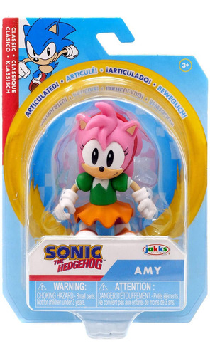 Sonic The Hedgehog Figura De Acción Amy Coleccionable De 2