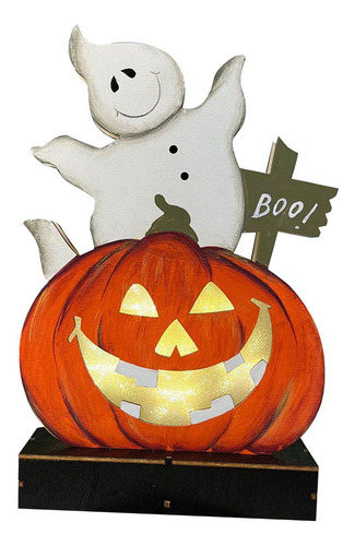 Decoración De Mesa De Halloween, Decoraciones Led Fantasma