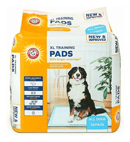 Arm & Hammer 54 Count Puppy Training Pads With Baking Soda