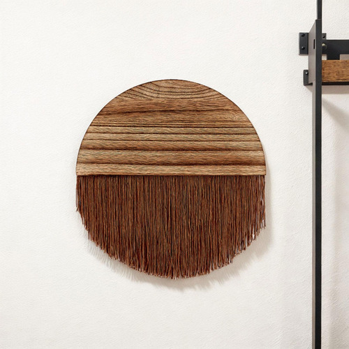 Tapiz Bohemio Con Flecos Para Colgar En La Pared De Café