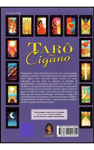 Tarot gitano (edición especial) - Por J. Dellamonica, por Madras Editora (2021)
