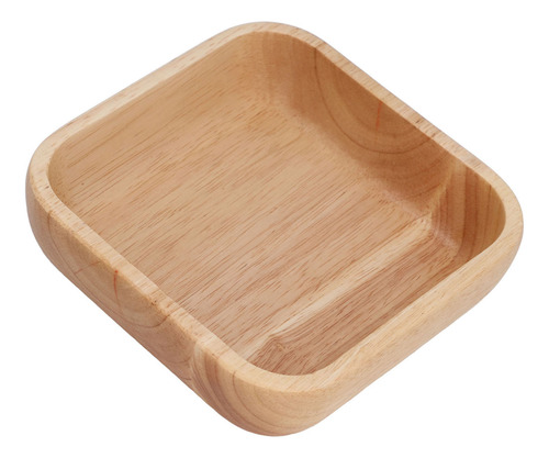 Bandeja Cuadrada De Madera Para Servir Comida Vintage Rústic