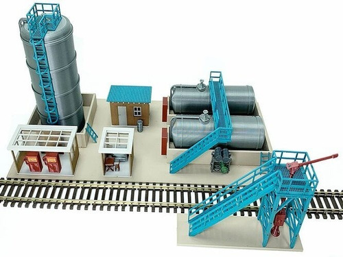Imagen 7 de 7 de Nico Deposito De Combustible Miniature World H0 (mntw 18)