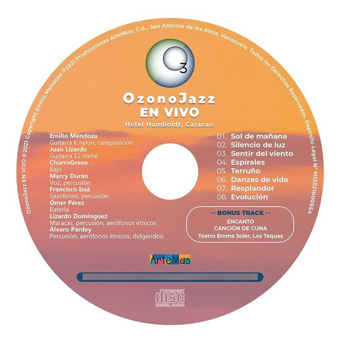 Ozonojazz En Vivo, Hotel Humboldt Caracas - Música Ecológica