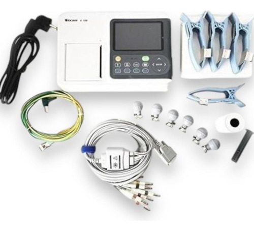 Electrocardiógrafo Biocare Ie 101 - 1 Canal 12 Derivaciones