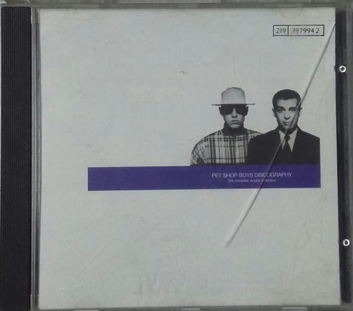 Cd Pet Shop Boys Discography The Complete Singles Collection